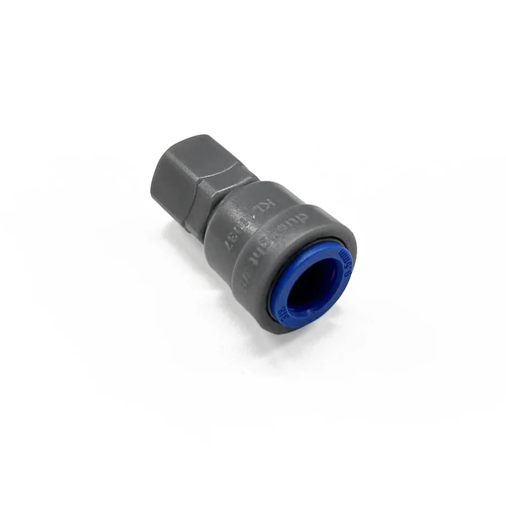 KegLand Duotight - 9,5mm(3/8) x FFL (to fit MFL Disconnects) Plastic Quick Connect Pipe Hose Connector fittings Push-in Joint