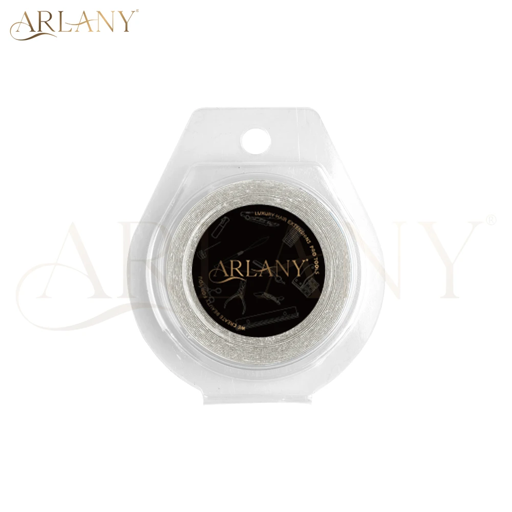 

ARLANY 0.8cm x 3Y Single Sided Adhesive Tape Roll for Tape-Weft/ Tape-In Hair Extensions, Wigs Hair Pieces Hair System Tape