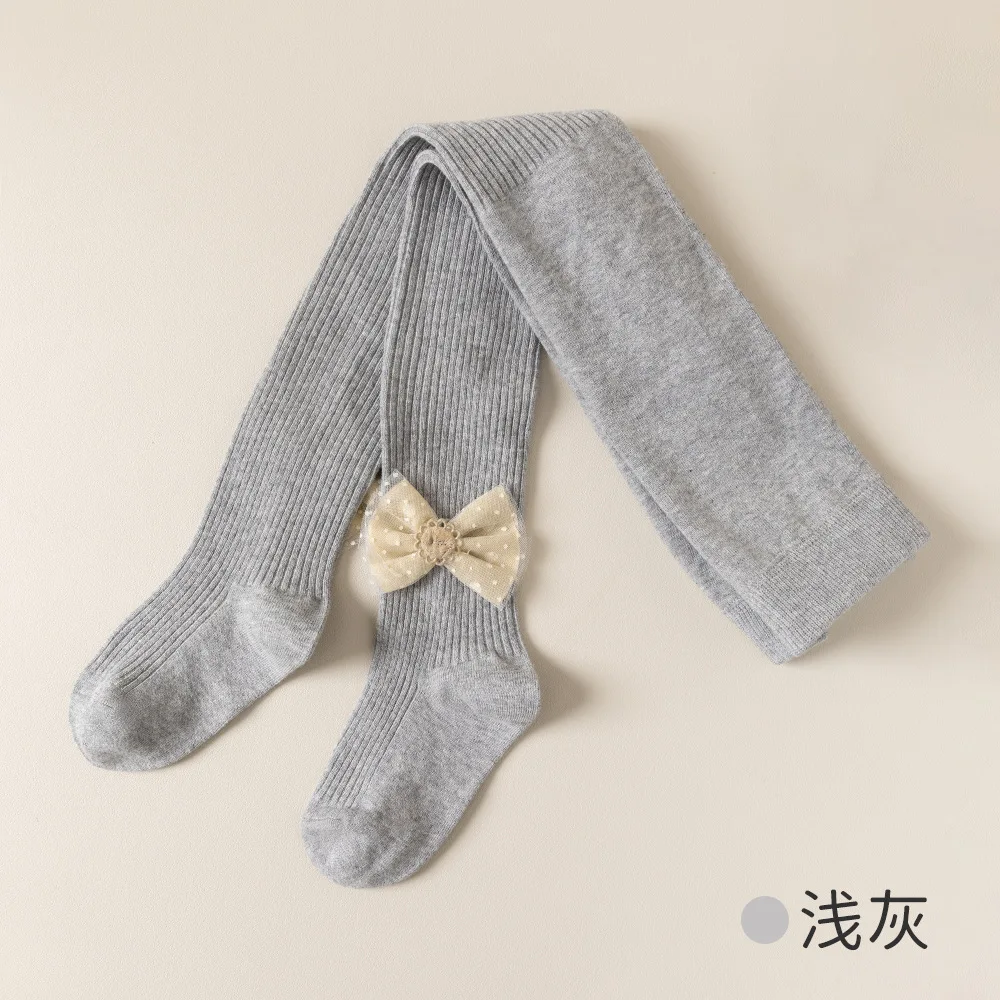 أطفال الجوارب الخريف الربيع 79% القطن فتاة صبي جميل الصلبة القوس طالب الأطفال جورب 0-10 سنة 1 زوج/الوحدة طفل جوارب طويلة #5