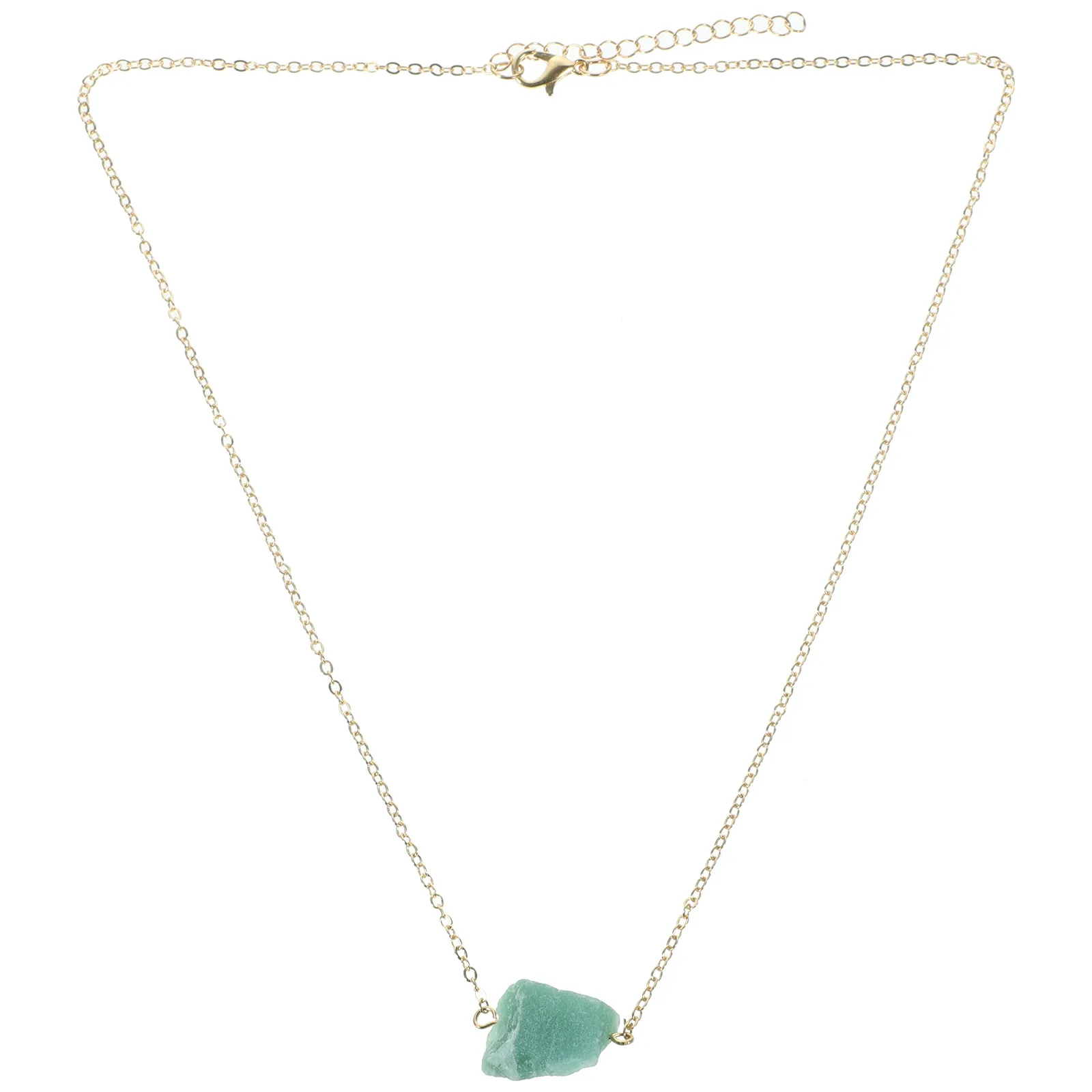 قلادة من حجر الكريستال الطبيعي قلادة كريستال معلقة قلادة نسائية أنيقة قلادة حجرية رائعة مستلزمات الحفلات #1