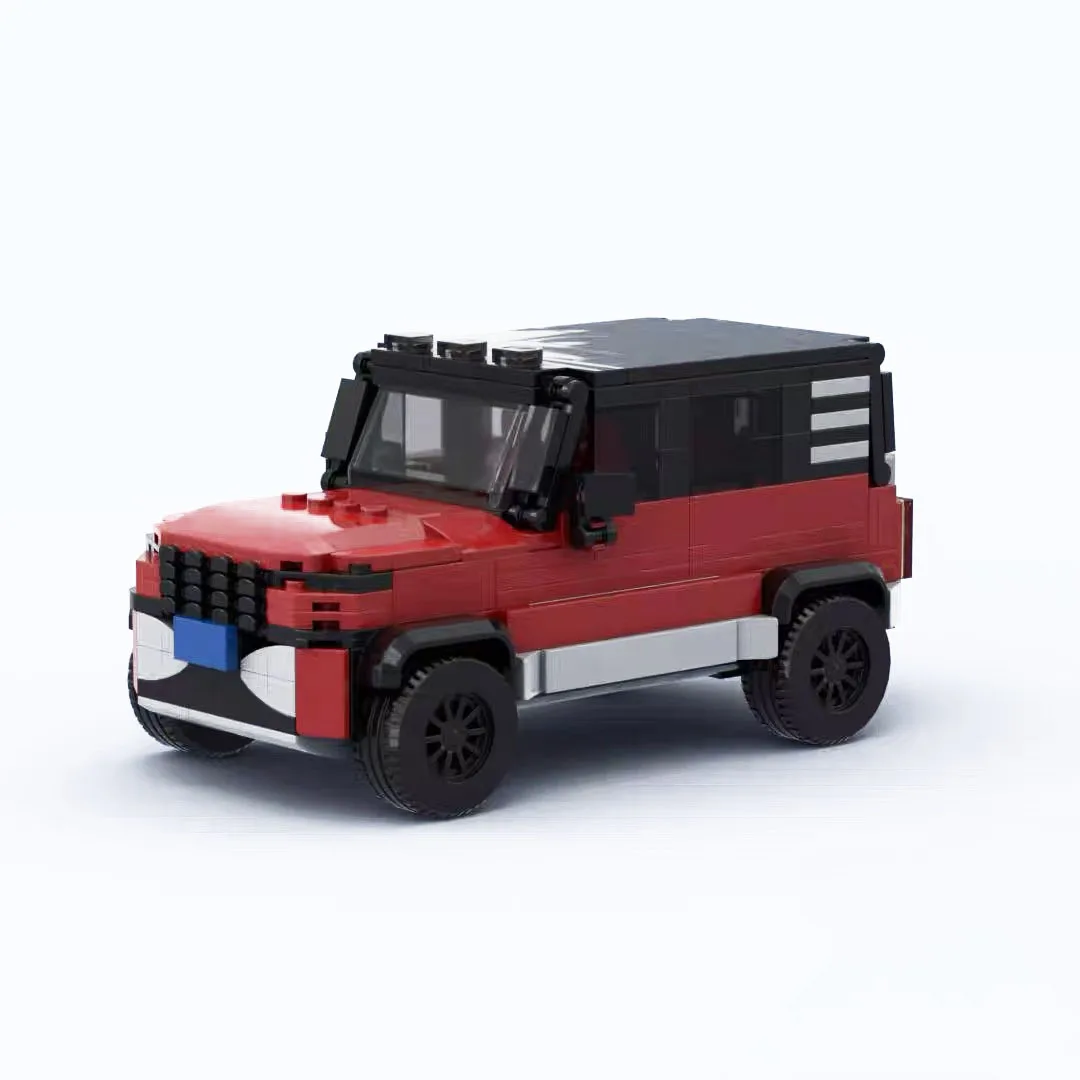 مجموعة مكعبات بناء سيارات رياضية فائقة احترام MOC BYD Auto U8 نموذج U8 ألعاب أعياد الميلاد من الطوب بنفسك #2