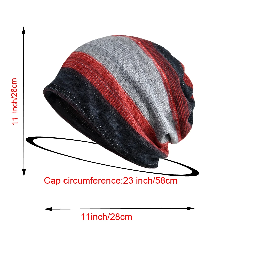 หมวกไหมพรมลายทางสุดเก๋ - อเนกประสงค์ สวมใส่สบาย ทันสมัย มีเอกลักษณ์เฉพาะตัว และเป็นไอเท็มที่ต้องมีตามเทรนด์ตามฤดูกาล