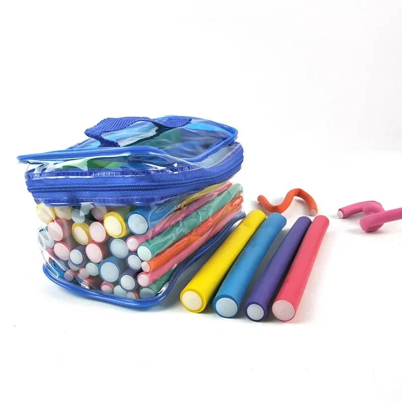 

42 шт./компл. гибкие щипцы для завивки волос, гибкие стержни для завивки волос, набор бигуди из пенопласта, бигуди для волос «сделай сам», без нагрева, бигуди для волос, ролики