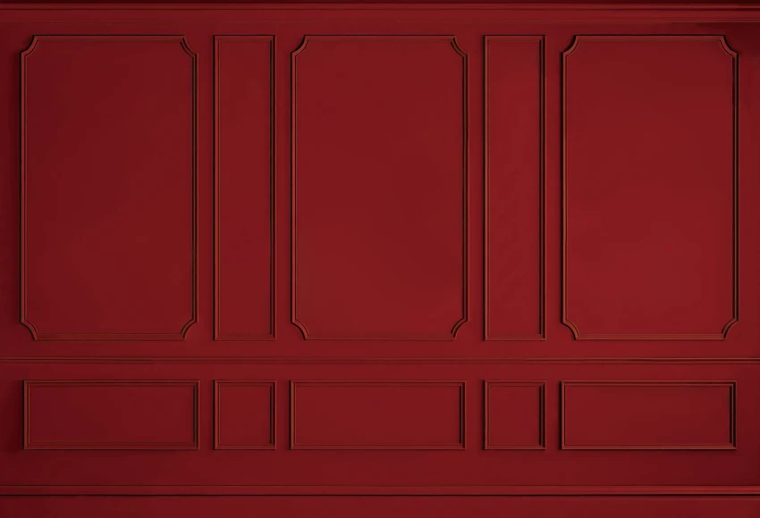 خلفية التصوير الفوتوغرافي Mehofond ، جدار أحمر عيد الميلاد ، حفلة عيد الميلاد الداخلية ، ديكور الأسرة للأطفال ، خلفية استوديو الصور