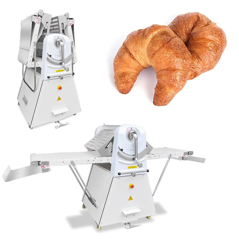 Semi Automatic Croissant Rolling Machine Dough Sheeter Croissant Making Machine Forming Machine For Croissant Production Line