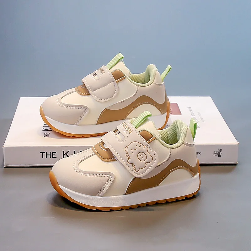 أحذية رياضية كاجوال للأطفال للربيع والخريف، تصميم عصري مضاد للانزلاق، أحذية مشي لطيفة للفتيات والفتيان #3