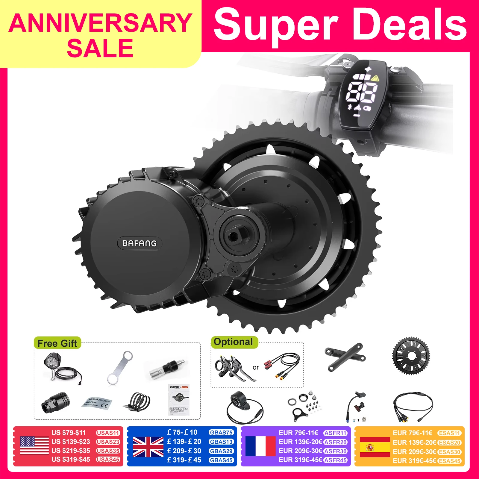 Bafang 1000W BBS-HD…