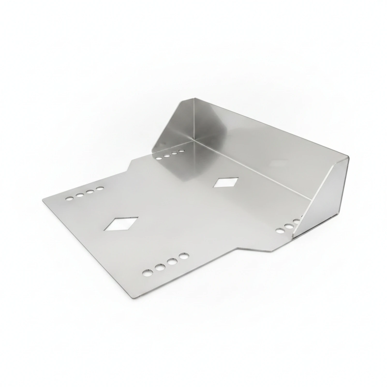Outboard Motor Mounting Plate Stainless Steel Motor Bracket Support Plate with Pre-Drilled Holes Heavy Duty Marine Hardware