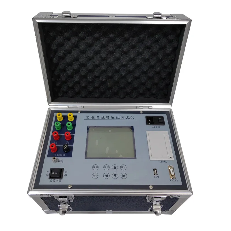 DYZK2200 transformator, kortsluitimpedantietester, kortsluitreactantie