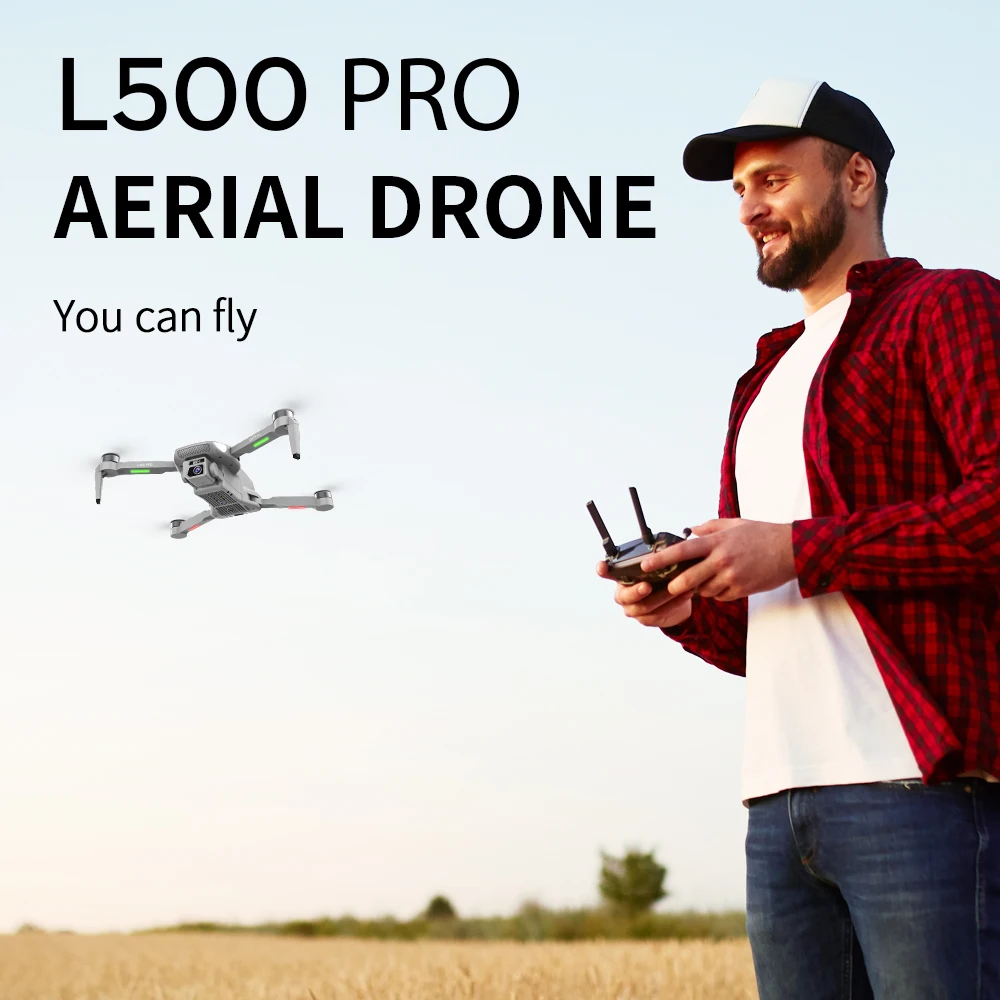 L500 PRO 4K GPS Drone Ultra-czysty aparat 1080P bezszczotkowy Pro Quadcopter FPV 5G Wifi helikopter RC Mini Drone zabawki prezentowe