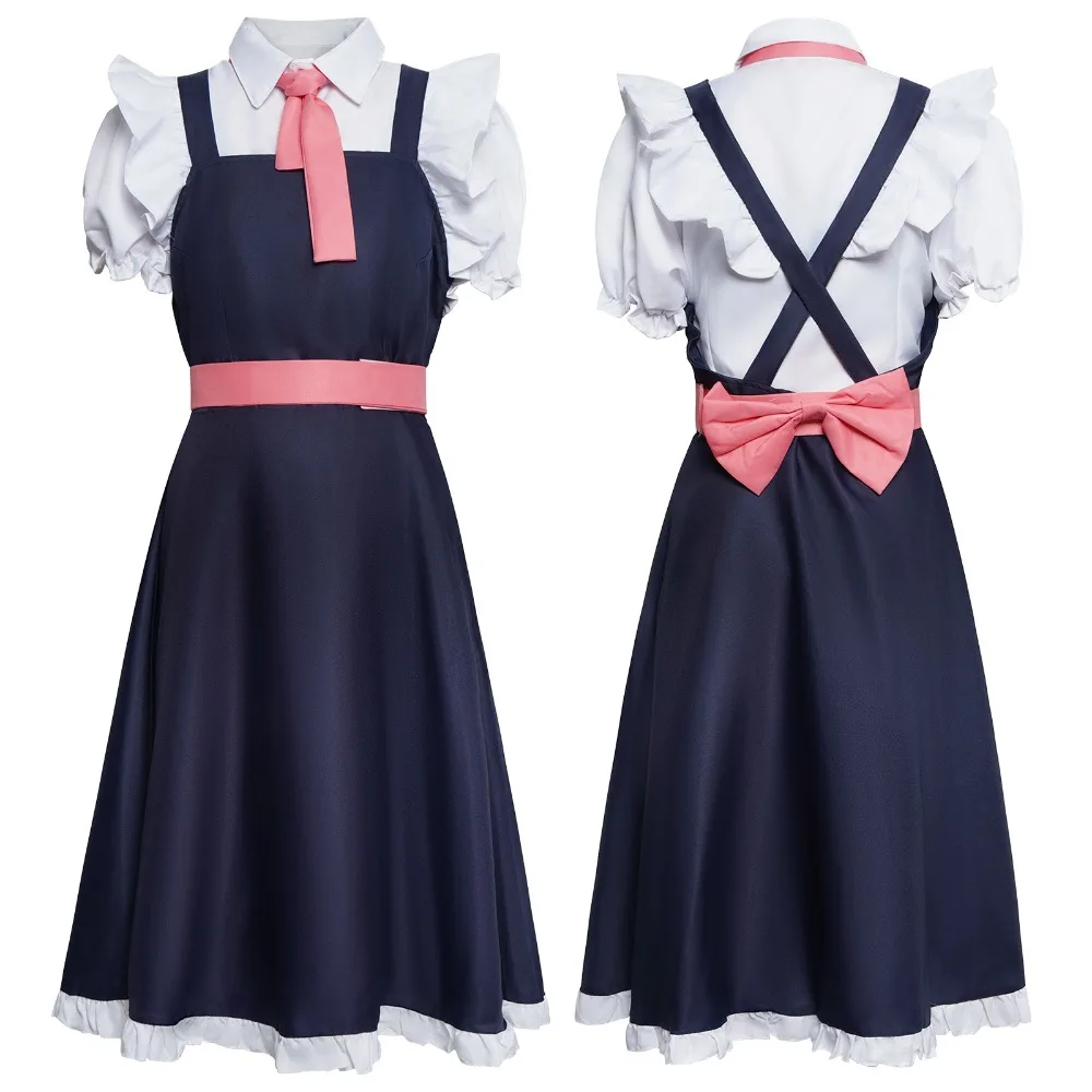 

Anime Miss Kobayashi's Dragon Maid Cosplay Toru Costume Uniform Cosplay Maid Uniform Dragon Halloween Woman Roleplay Clothes