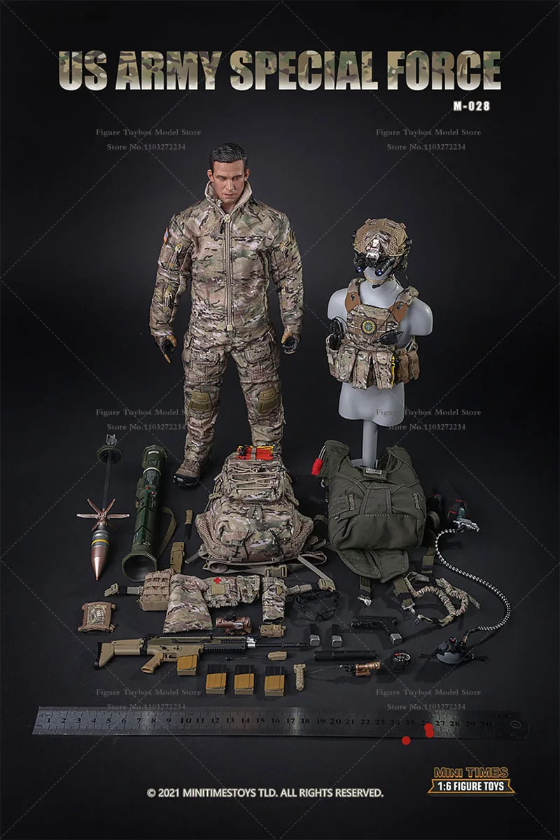 Minitimes m028 1/6 Maßstab USA Armee Spezial einheiten Fallschirm sprung Halo Full Set bewegliche Soldat Action figur für Hobby geschenke