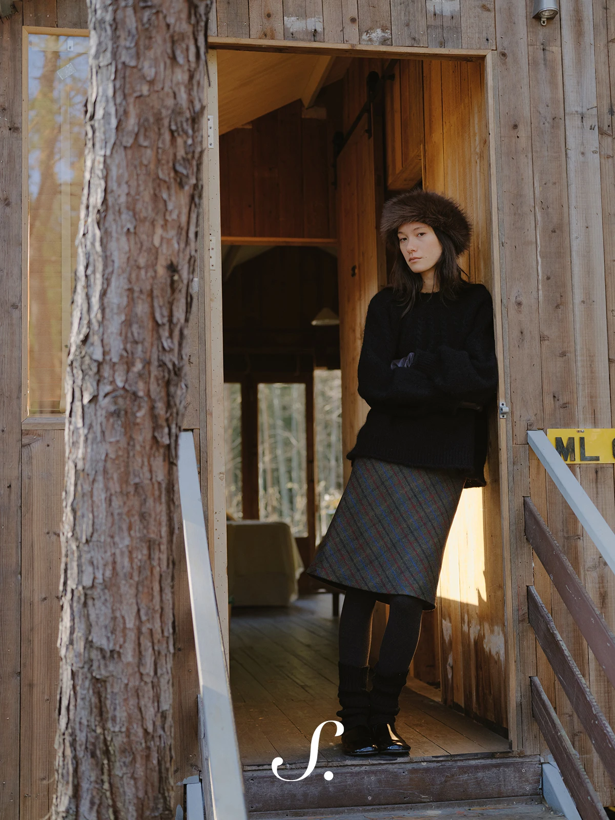 

Ретро-юбка миди из шерсти в клетку, классическая прямая двухцветная юбка миди, женская юбка А-силуэта из полиэфирного волокна со средней талией