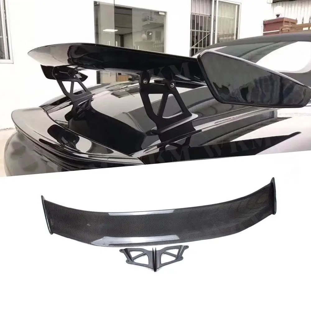 

Задний спойлер из карбона для Porsche Cayman 981 986 987 718 GT4 GT 2016 2017 2018 2019, внешний декоративный элемент для автомобиля