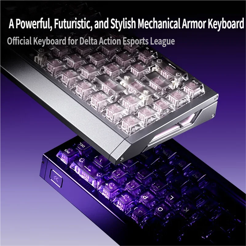 MCHOSE Ace 68 GT Magnetic Mechanical Keyboard Full Aluminum RT 16K Polling 68‑Key Wired Custom Hot‑Swap for E‑Sports Pro Gamers