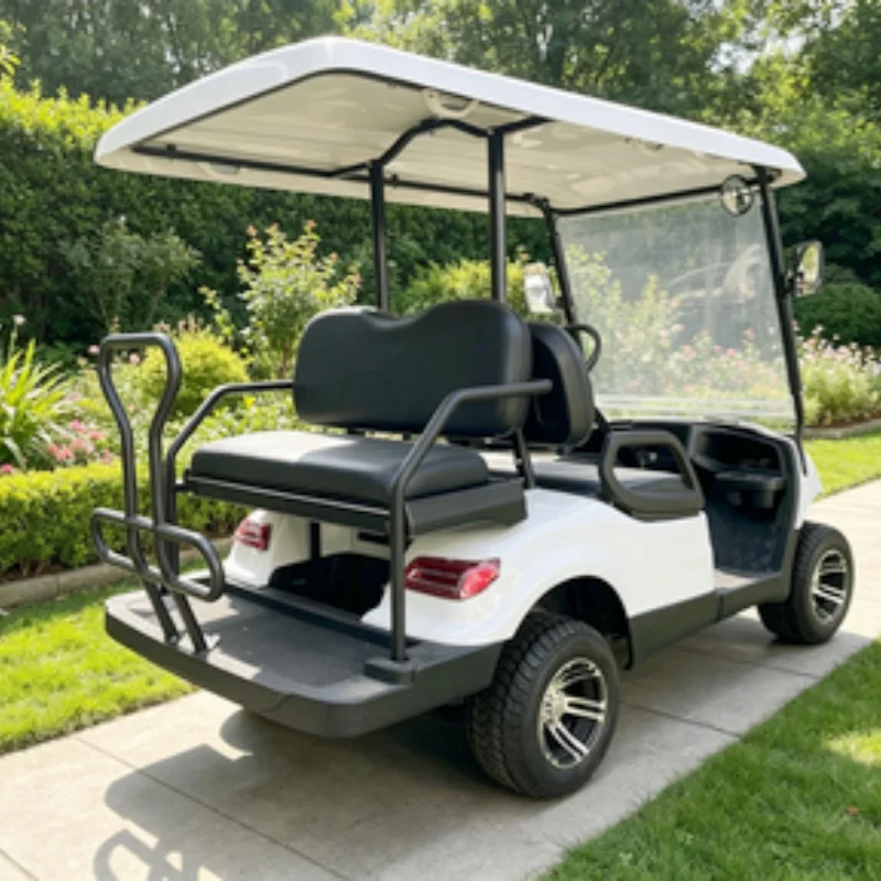 2026 New Energy Electric Golf Cart Off-Road 72V Lithium Battery Club Car With 12-Inch Off-Road Tires Free Custom Body Color