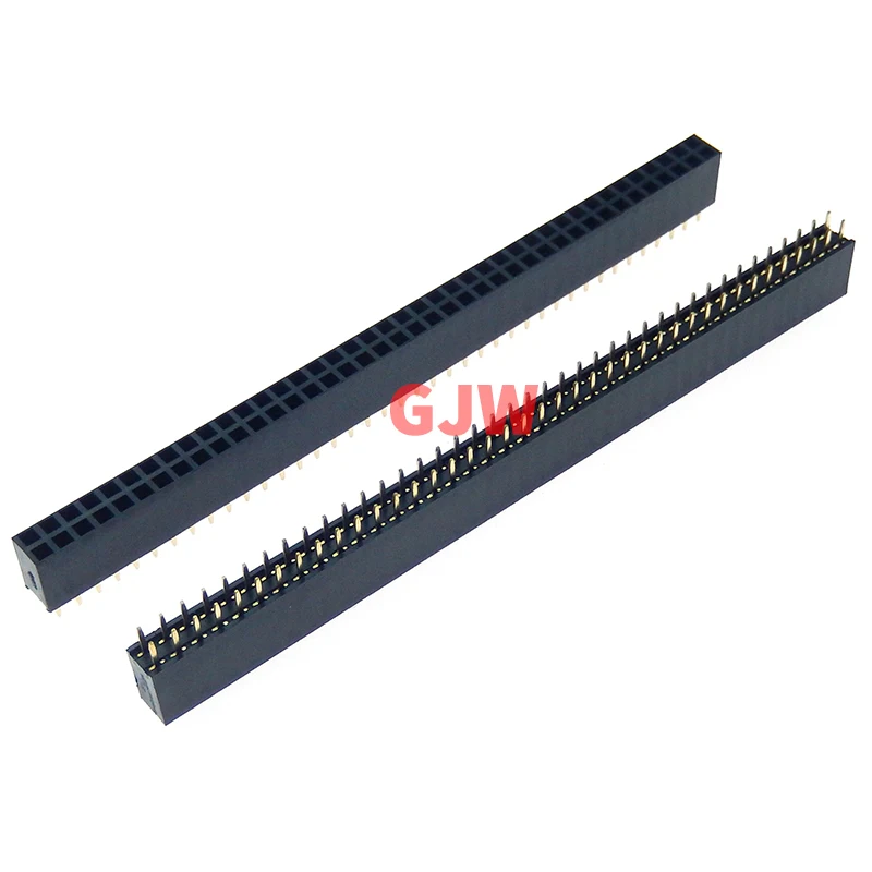 10 Stks/partij 2.54Mm 2X40 80-Pin Vrouwelijke Pin Header Socket Connector Strip Rij Pin
