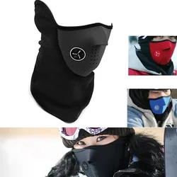 Winter Outdoor Sports Masks New Winter Motorcycle Fleece Thermal Face Mask Balaclava Windproof Keep Warm Riding Face Shield