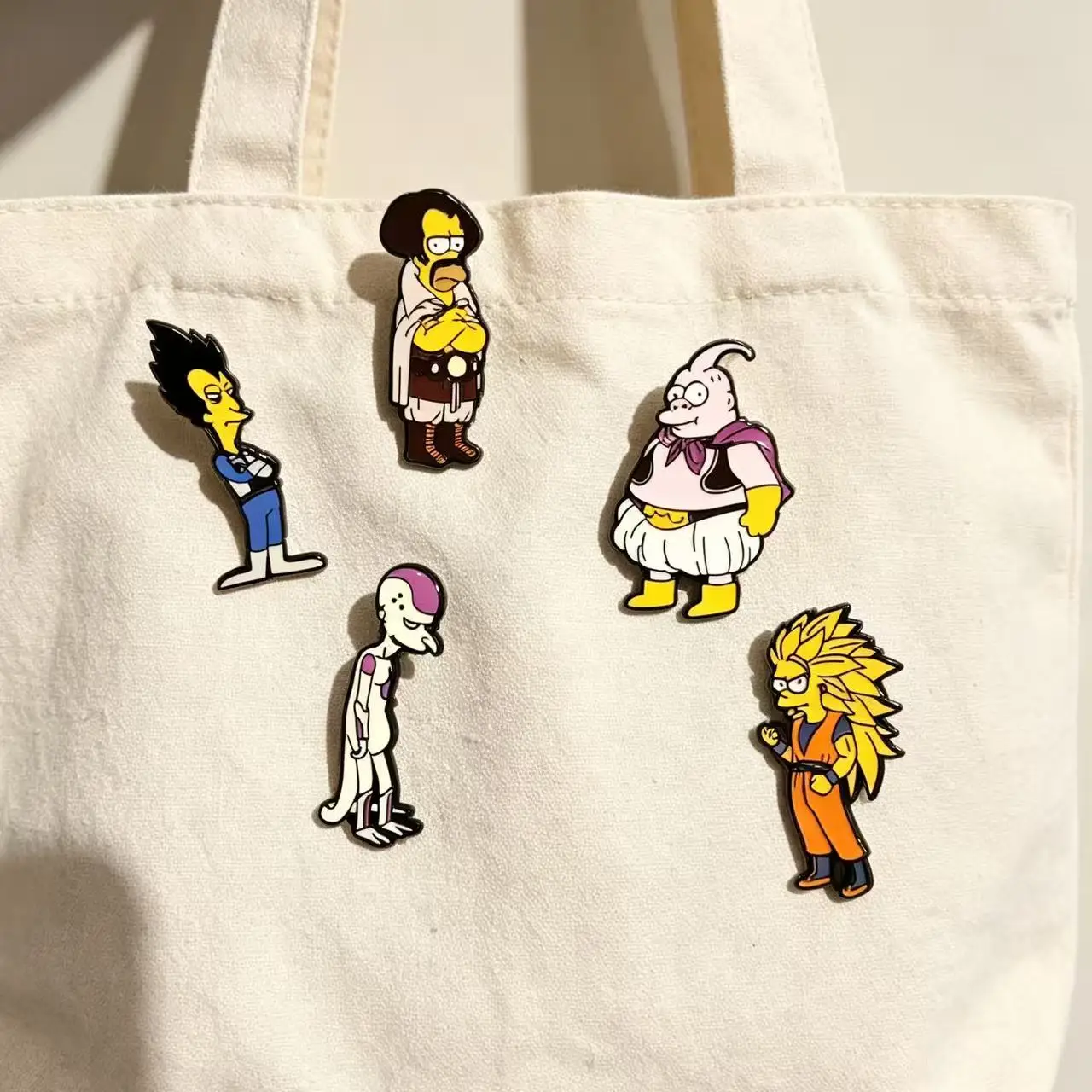 5PCS Interesting Anime Enamel Lapel Pin American Comedy Comics Simpsonssss Collect Badge Jewelry Accessories Collar Brooches