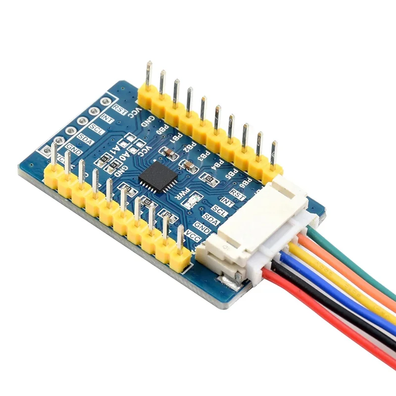 وحدة توسيع AW9523B MCU IO لـ Raspberry Pi 4B/3B/STM32/Arduino I2C لوحة توسيع IO بمنفذ IO ذات 16 قناة