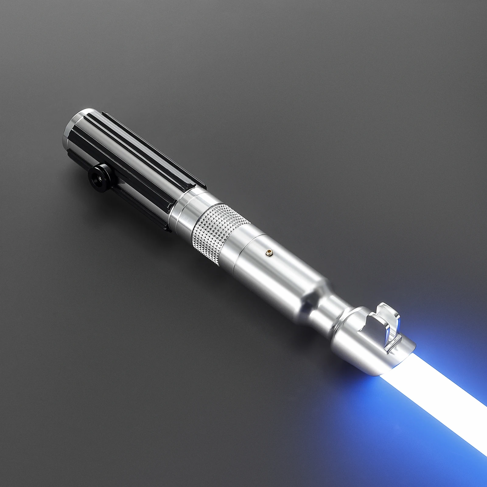 DamienSaber Simplified Anakin Lightsaber Metal Hilt Force Heavy Dueling Light Saber Infinite Color Changing with 34 Sound Fonts view 3
