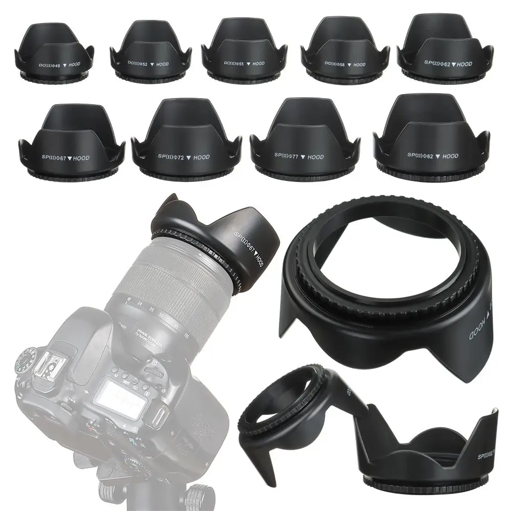 

Аксессуары: защитный экран, солнцезащитный козырек, винтовой объективный фильтр, антибликовая крышка для зеркальных камер Nikon, Canon, Sony, Fuji, Olympus