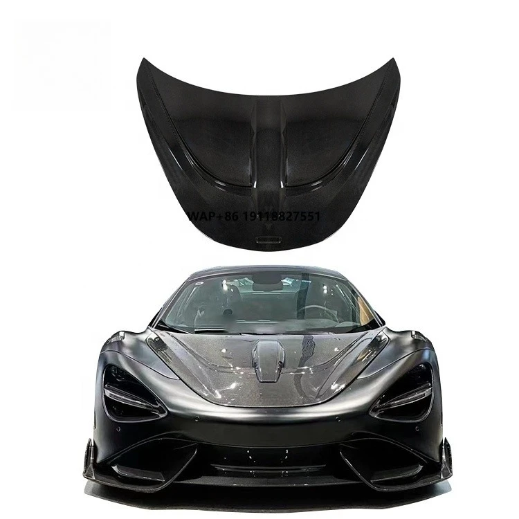 

FOR 2015-2019 MCLAREN 720S CARBON FIBER HOOD
