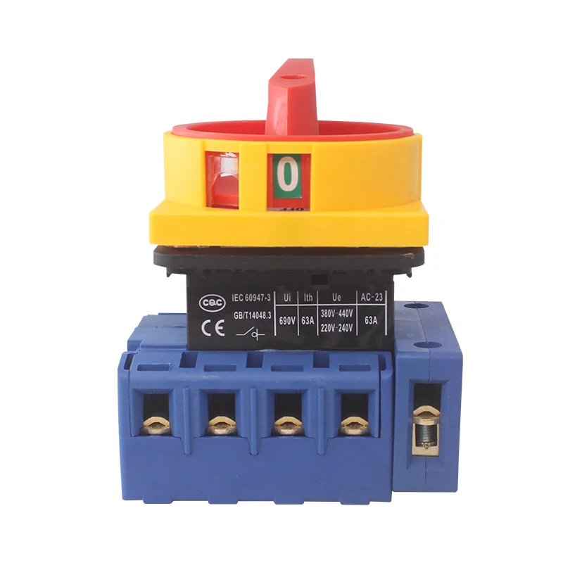 

LW30-63A/5P Load Disconnect Switch Three-phase Five Wire Load Isolation Power Cut-off Universal Transfer Selector