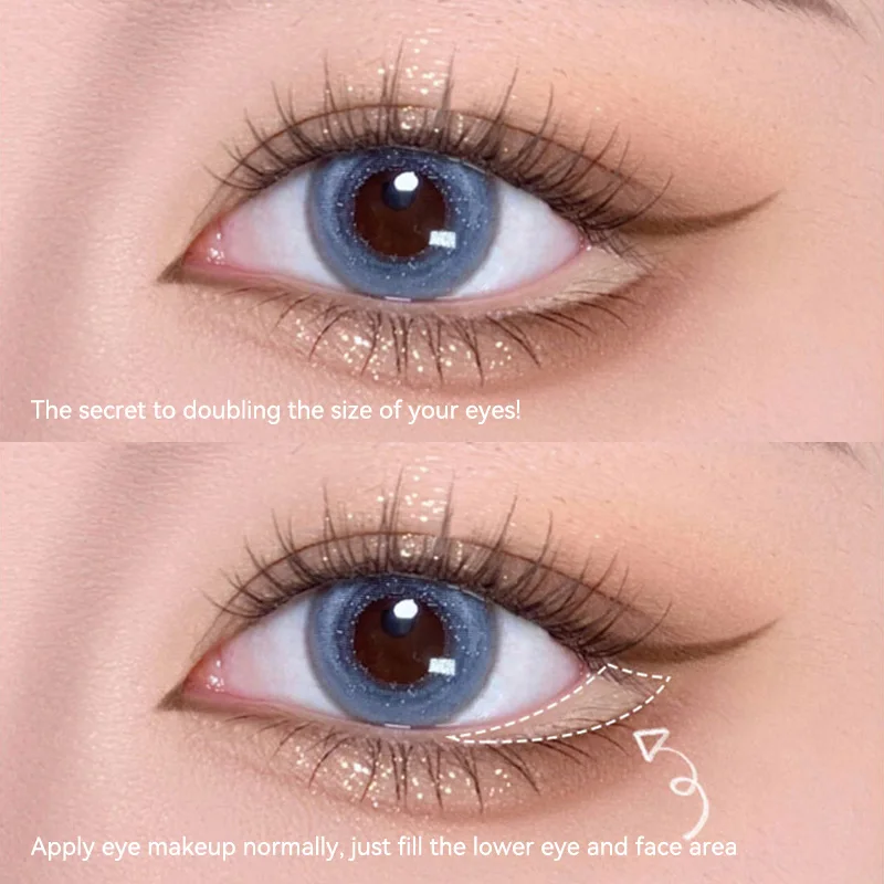 HISYI 실크 컨실러 방수 커버 컨실러로 컨실러를 자연스럽게 커버하며, 누드컬러 라이너펜슬로 컨실러를 자연스럽고 얇게 커버하여 메이크업을 더욱 세련되게 합니다. 3가지 컬러로 다양한 피부톤에 적합합니다