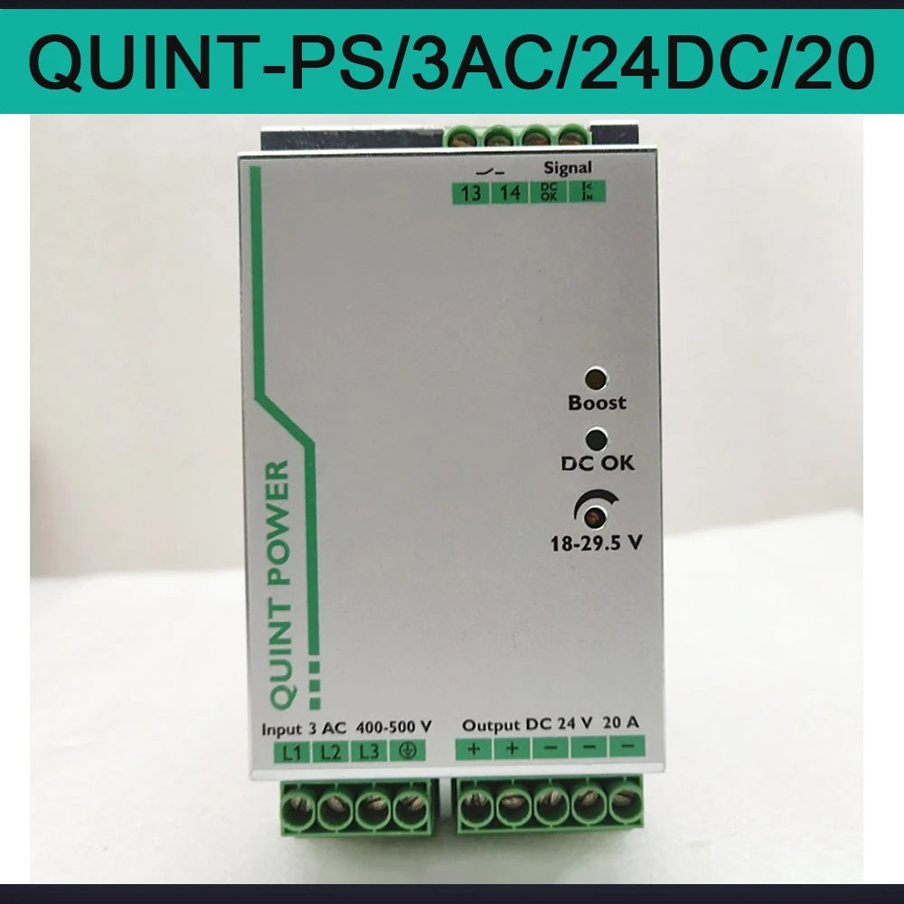 

2866792 QUINT-PS/3AC/24DC/20 For Phoenix Power Supply