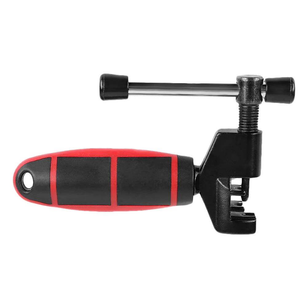 

1pc Chain Breaker Tool Professional Bike Repair Accessories Ergonomic Rubber Handle Quick Link Removal Installation Splitter
