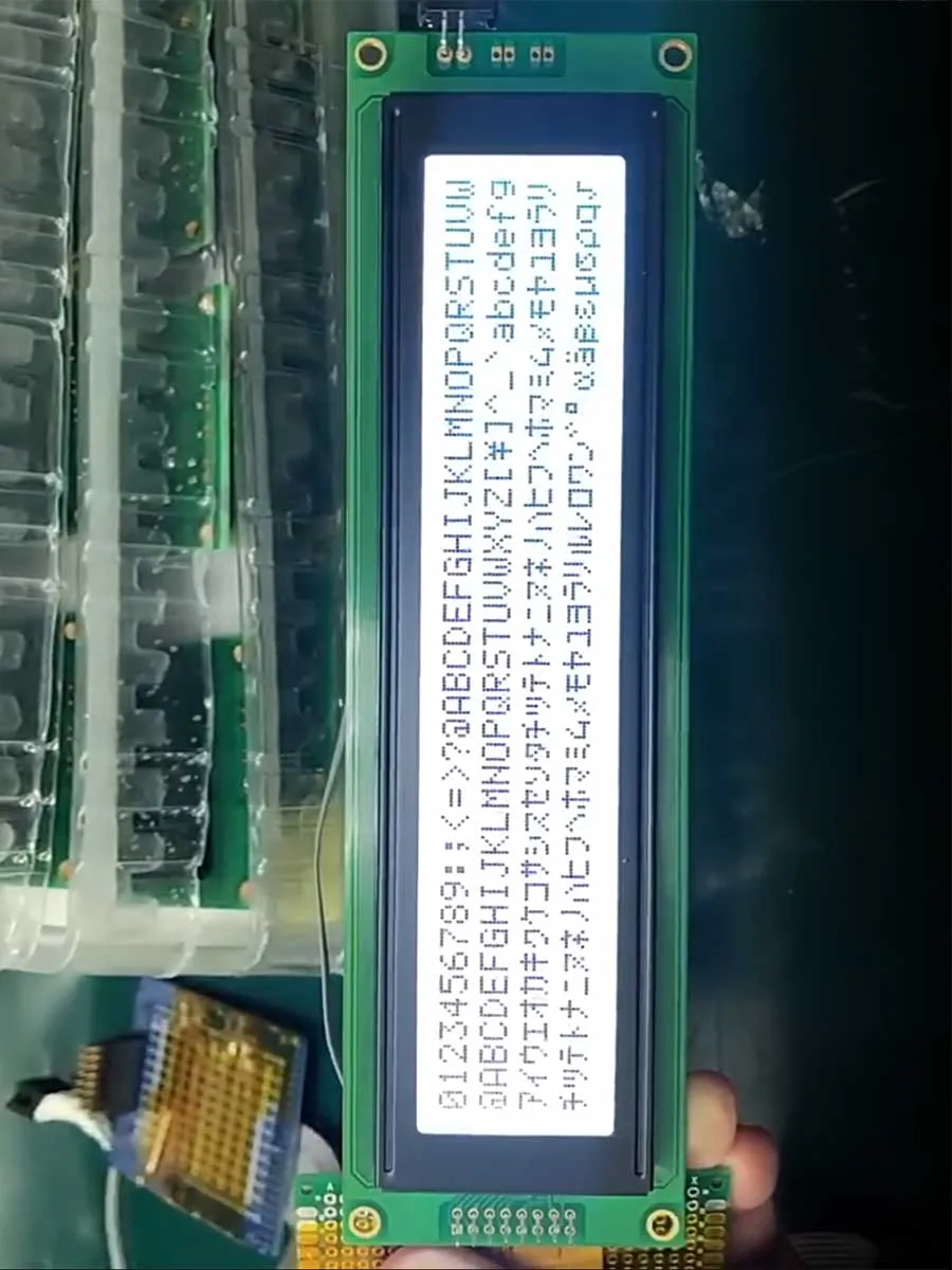 Moduł wyświetlacza LCD Surenoo 4004 40X4 404 z równoległym i szeregowym interfejsem IIC I2C, wyświetlacz znakowy LCM dla Arduino UNO, biblioteka, japoński, angielski — zdjęcie produktu 7