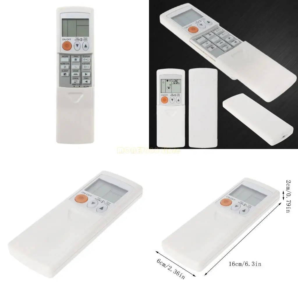 F62C Mitsubishi KM09A/KM09D 에어컨에 적합한 F62C 가정 원격 컨트롤러
