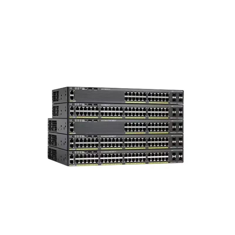 Cisco 48 Port Gigabit Ethernet POE WS-C2960X-48ts-L Network Switch