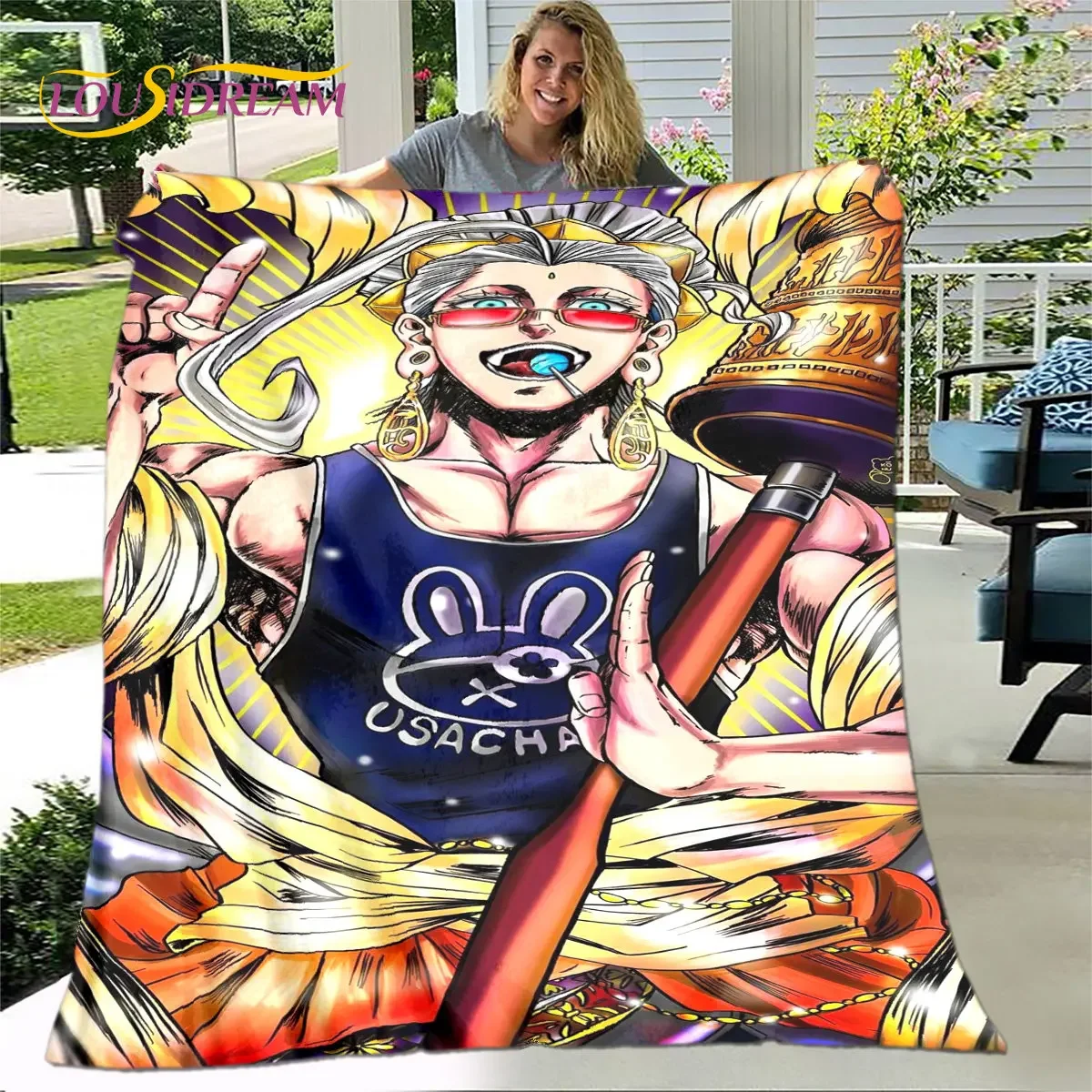 سجل راجناروك أنيمي الكرتون لينة بطانية قطيفة ، الفانيلا بطانية رمي بطانية لغرفة المعيشة غرفة نوم أريكة تتحول لسرير غطاء نزهة #2