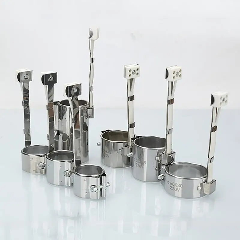 220V Stainless Steel Band Heater for Mold Machines Ceramic Heating Element High Temperature Resistance for Industrial Use