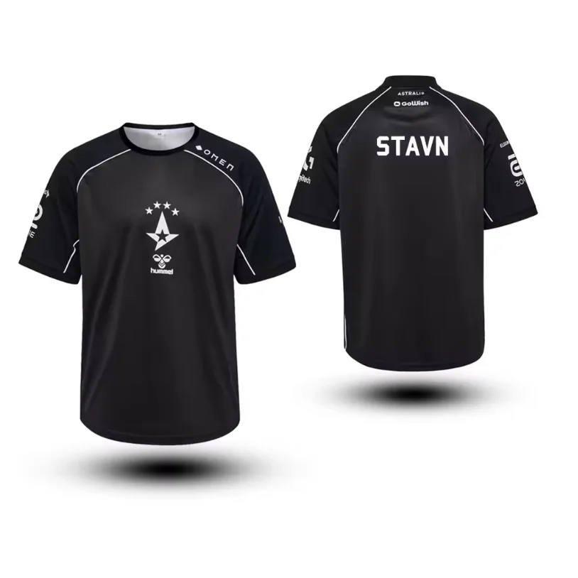

Astalis Esports Club Jersey CS2 Professional League Player Training Top Men's T-shirt Custom Sports Breathable Quick Drying Roun