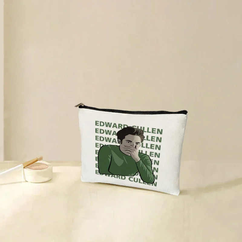 Twilight Movie Peripheral Vampire Movie Enthusiast Gift Fox Washington Gift Edward Cullen Character Gift Travel Storage Bag