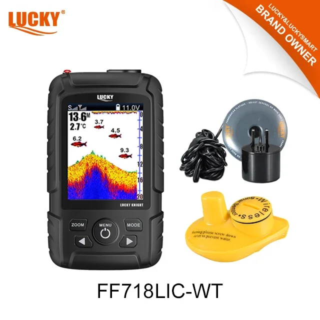 FF718LiC-WT Wireless And Cable Dual-Use Mode Hot Sale Portable Fish Finder