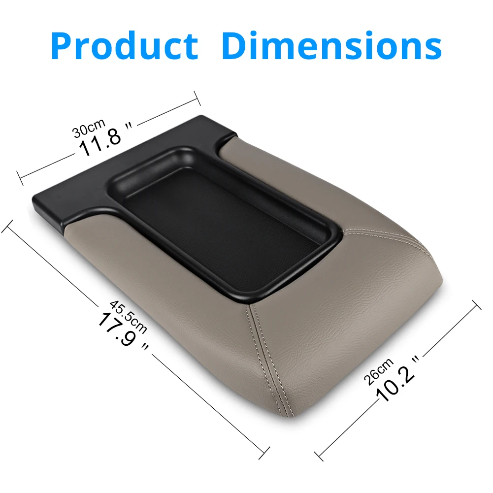 Center Console Armrest Cover Lid Replacement For Armrest Kit Cadillac Chevrolet Pickup Truck Suburban Tahoe Silverado Sierra