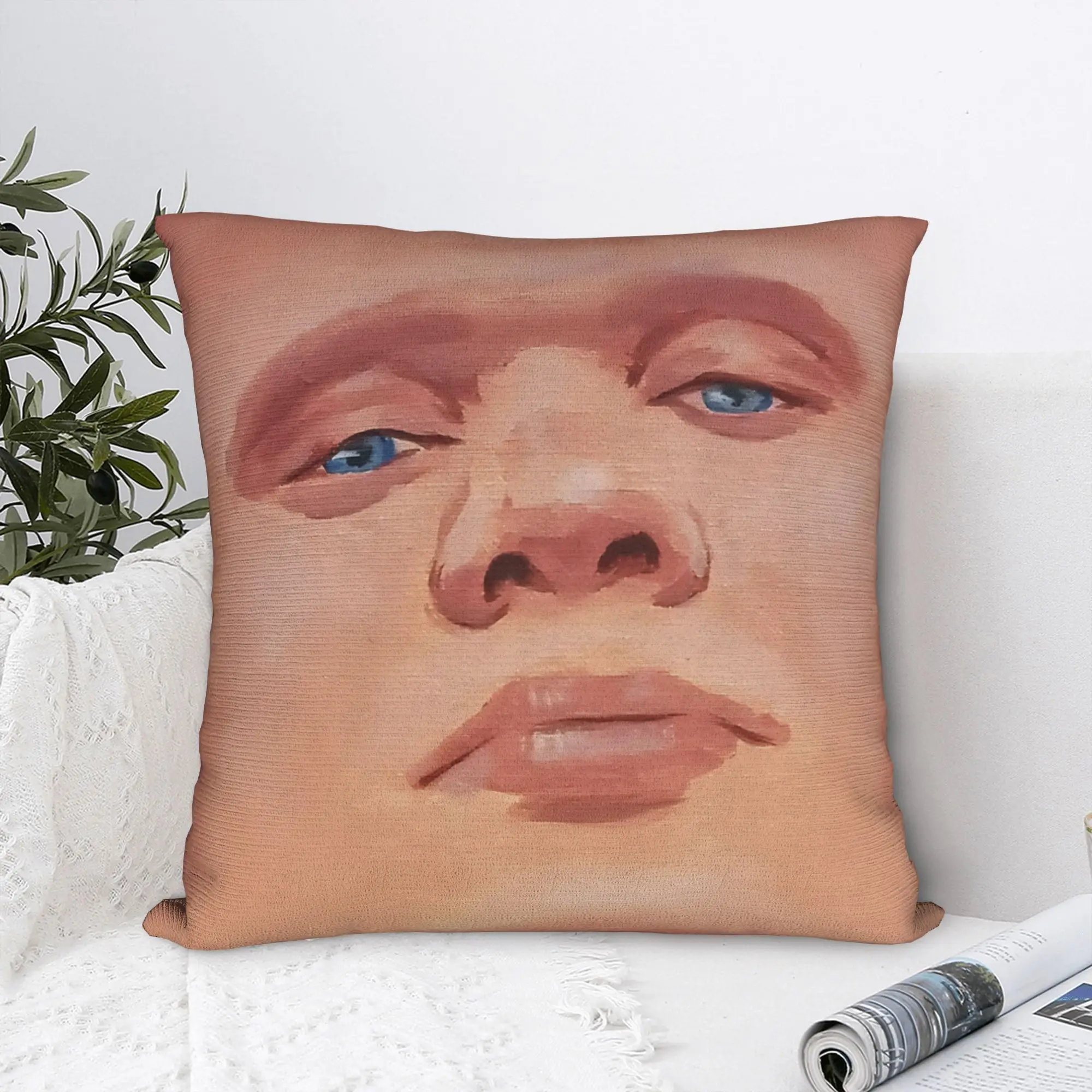 Haaland Football Number 9 FanArt Pillow Cover  Custom Cushion Cover Morden Pillow Case For Living Room Chair