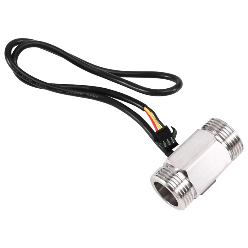 THIVN-YF-B5-S 50Mm Hall Effect Flow Meter Water Flow Sensor Liquid Flow Meter Industrial Fluid Flow Rate Sensor For Plumbing