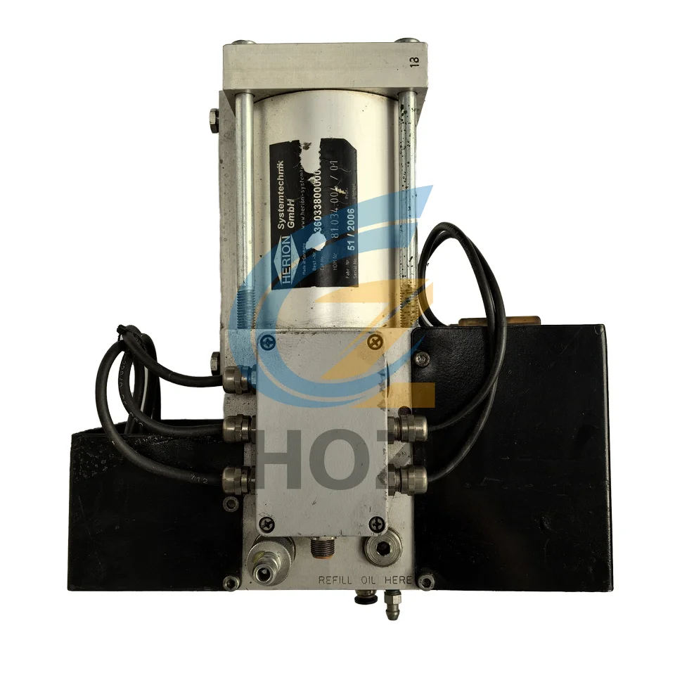 Heidelberg SM102 SM74 Offset Printing Machine Spare Part Original Used Pressure Cylinder G5.335.009 Schalted 81.034.004