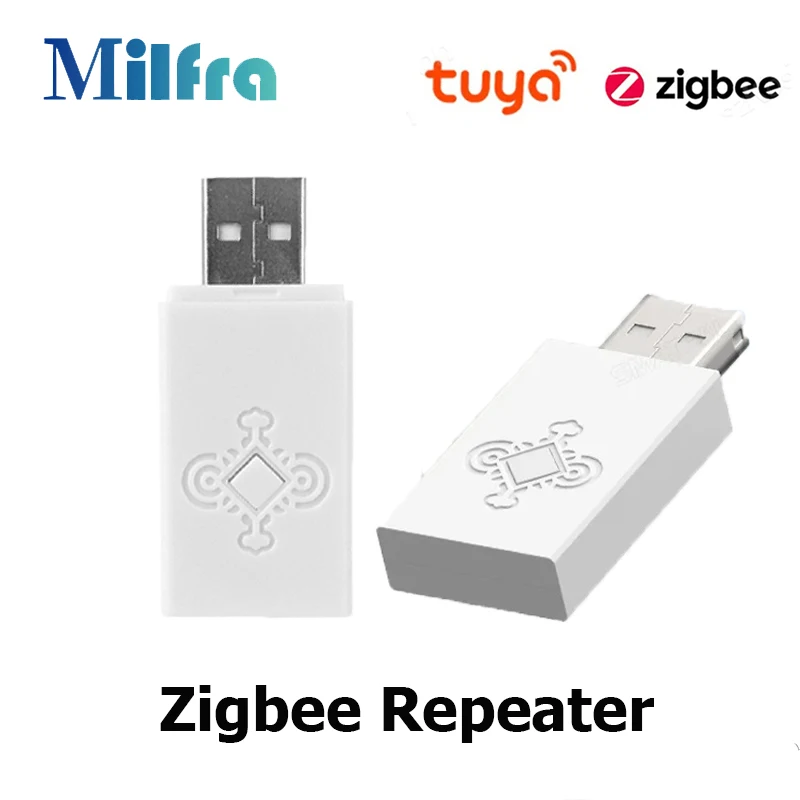 

Tuya Zigbee 3.0 Signal Repeater Mini USB Signal Amplifier Extender Work with ZigBee Gateway Smart Home Devices Automation