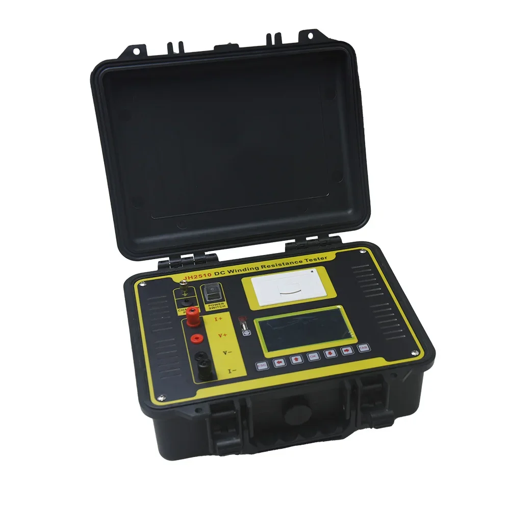 

2026 5mA~10A DC Resistance Tester Milli Ohm Meter Transformer Winding Resistance Test Equipment Transformer Test Device Multimet