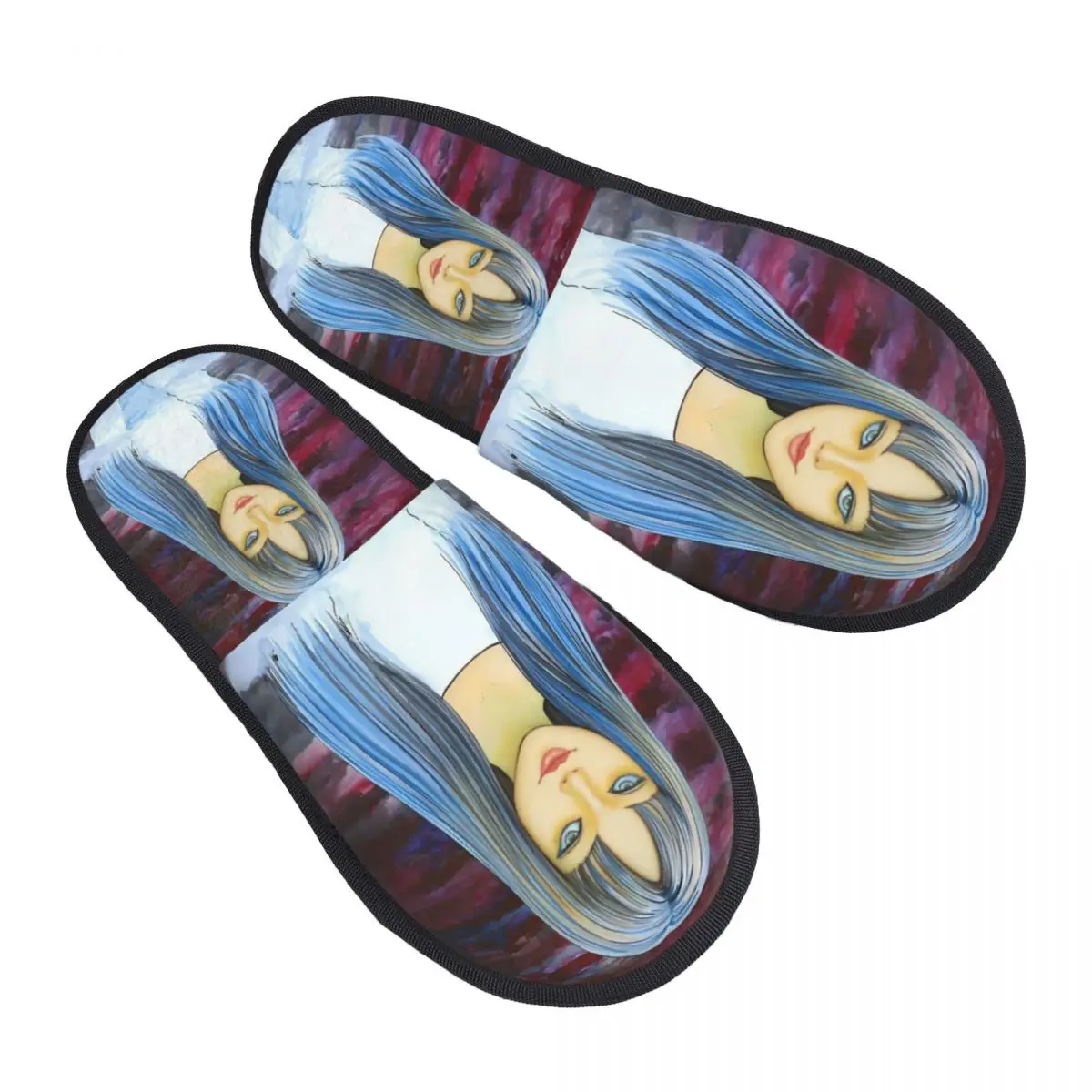 

Пользовательские манга, Япония, ужасы, аниме, Junji Ito, гостевые тапочки для ванной комнаты, женские домашние тапочки