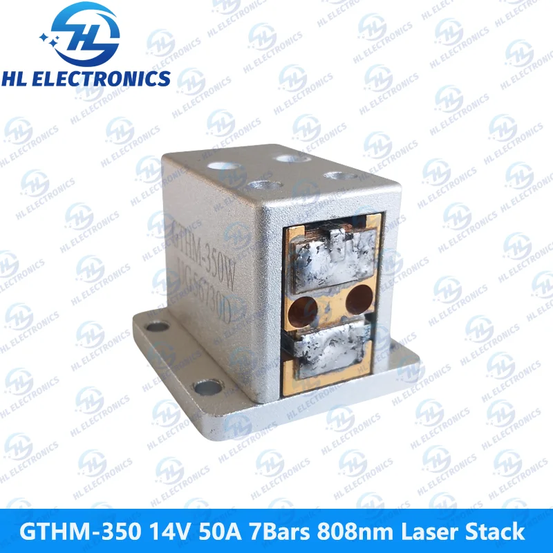 GTHM-350 Grey 14V 50A 7Bars 350W 808nm Laser Stack for Hair Removal Machine