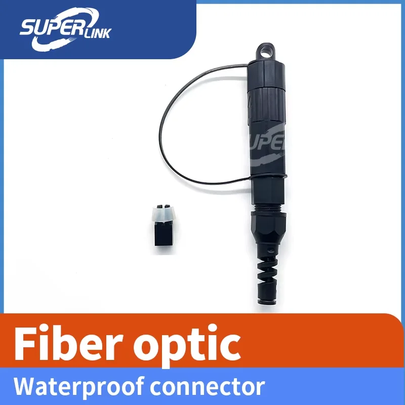 FTTH fiber optic waterproof connector 1/10/20/50 PC optical fiber connector for Corning optitap waterproof flange adapter socket