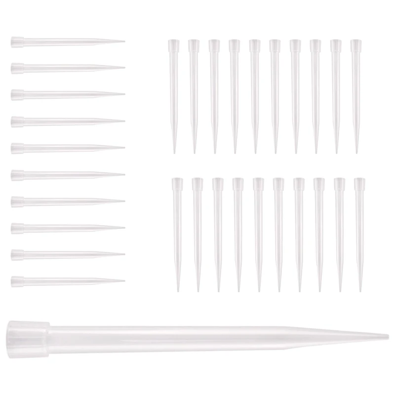 5ML Pipette Tips Lab Microchemical Transparent Liquid Micropipette Pipettor Tips 5ML 300Pcs - Autoclavable