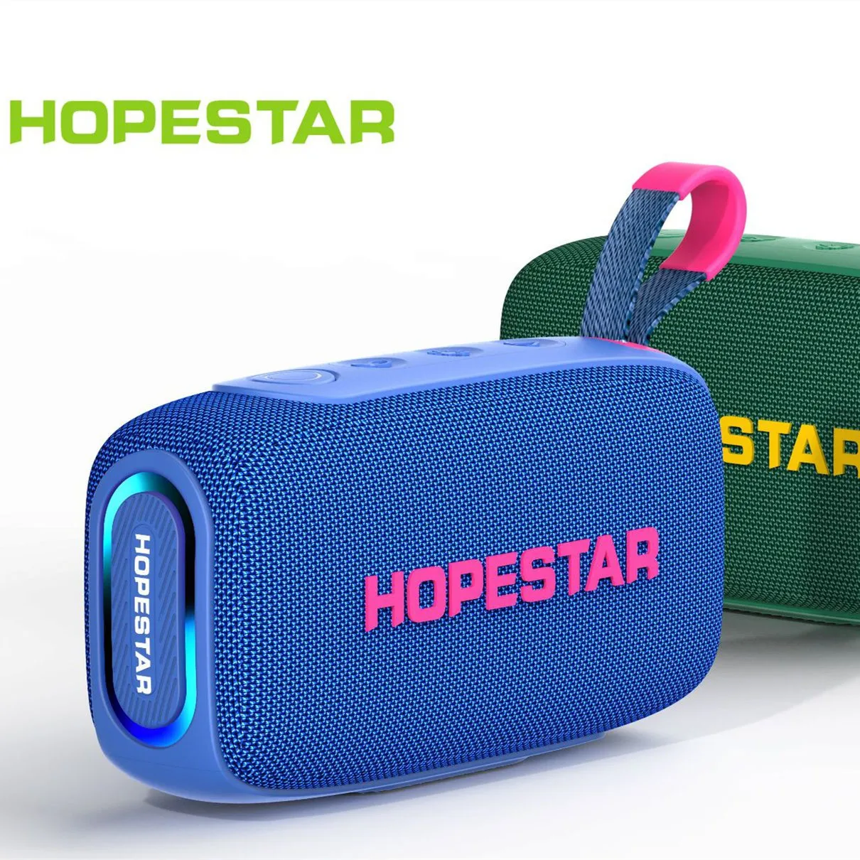 

HOPESTAR H67 portable wireless Bluetooth speaker IPX7 waterproof 30W outdoor cycling card insertion subwoofer BOOMBOX TWS/AUX